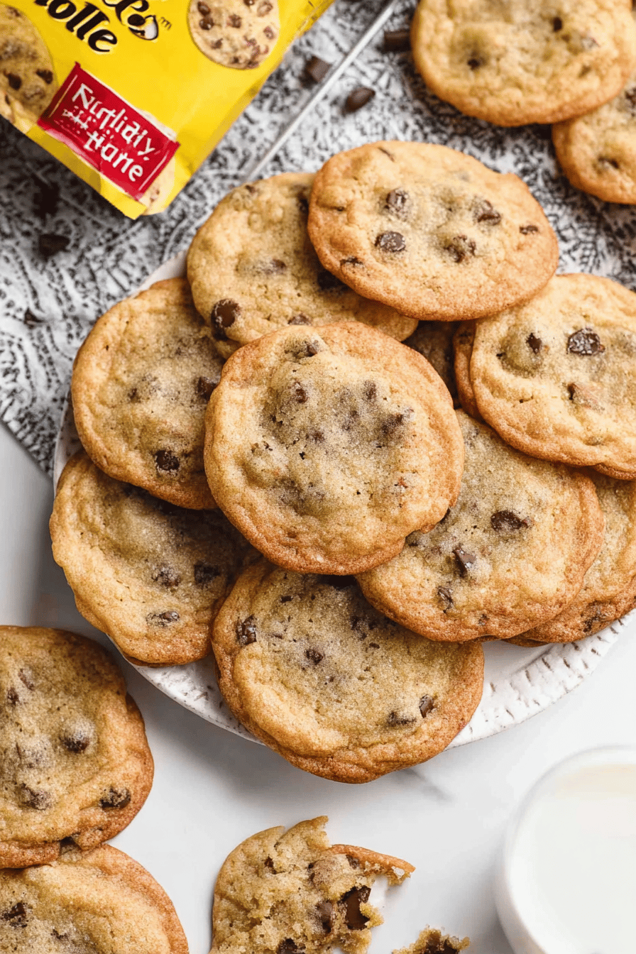 Nostalgic Toll House Chocolate Chip Cookies