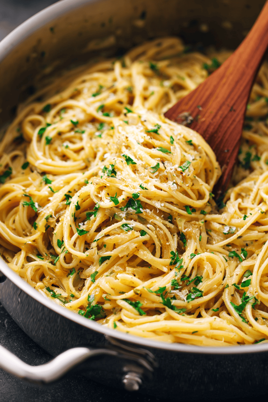One Pot French Onion Pasta for Easy Comfort