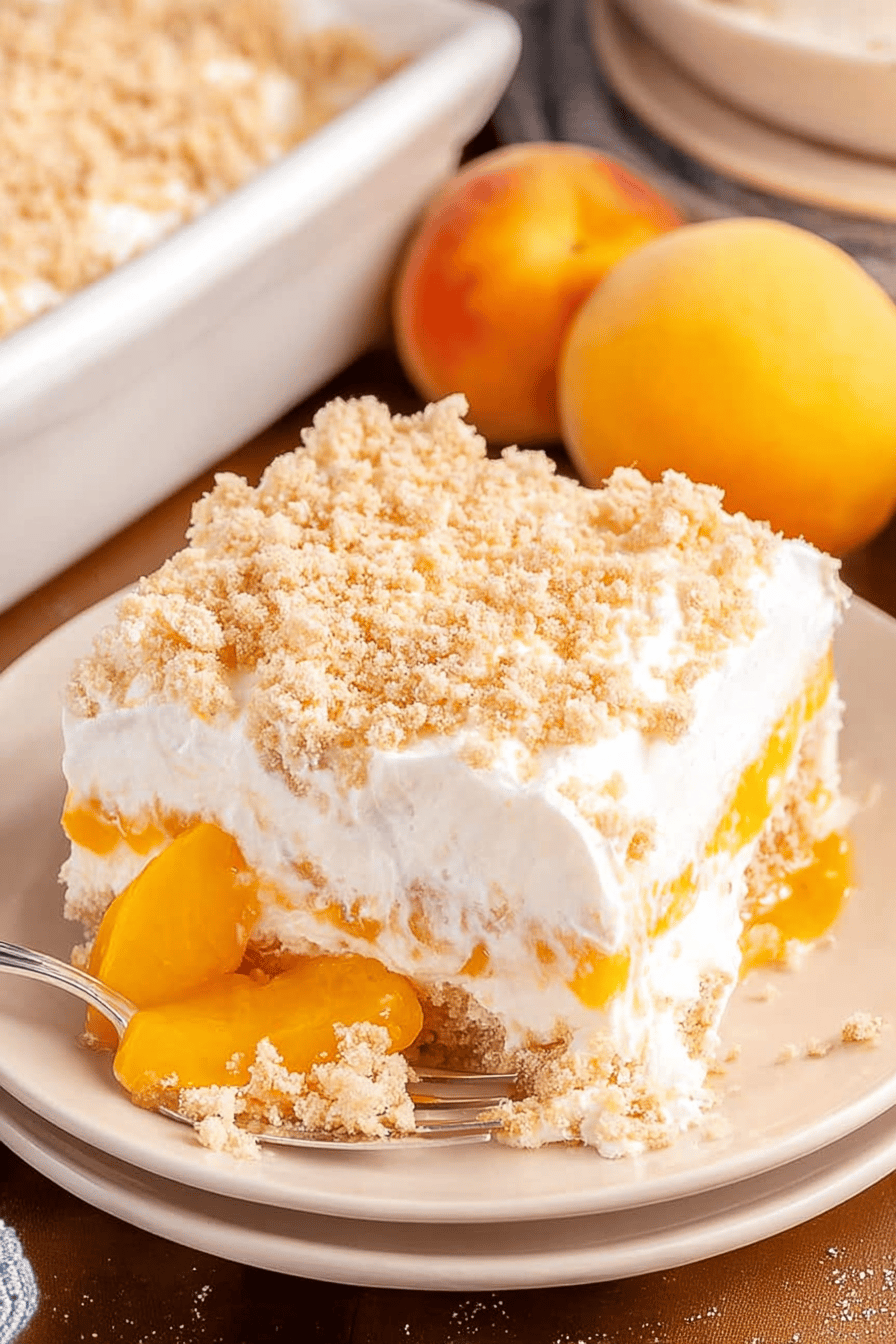Peaches and Cream Dream Delight