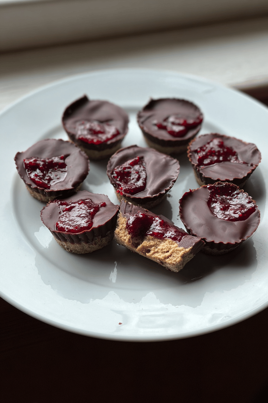Peanut Butter Chocolate Chia Jam Bites
