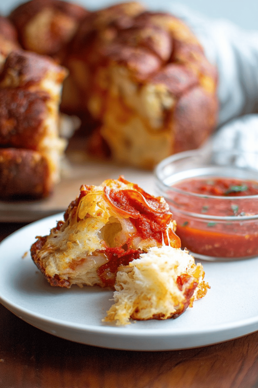 Pepperoni Pizza Pull-Apart Monkey Bread