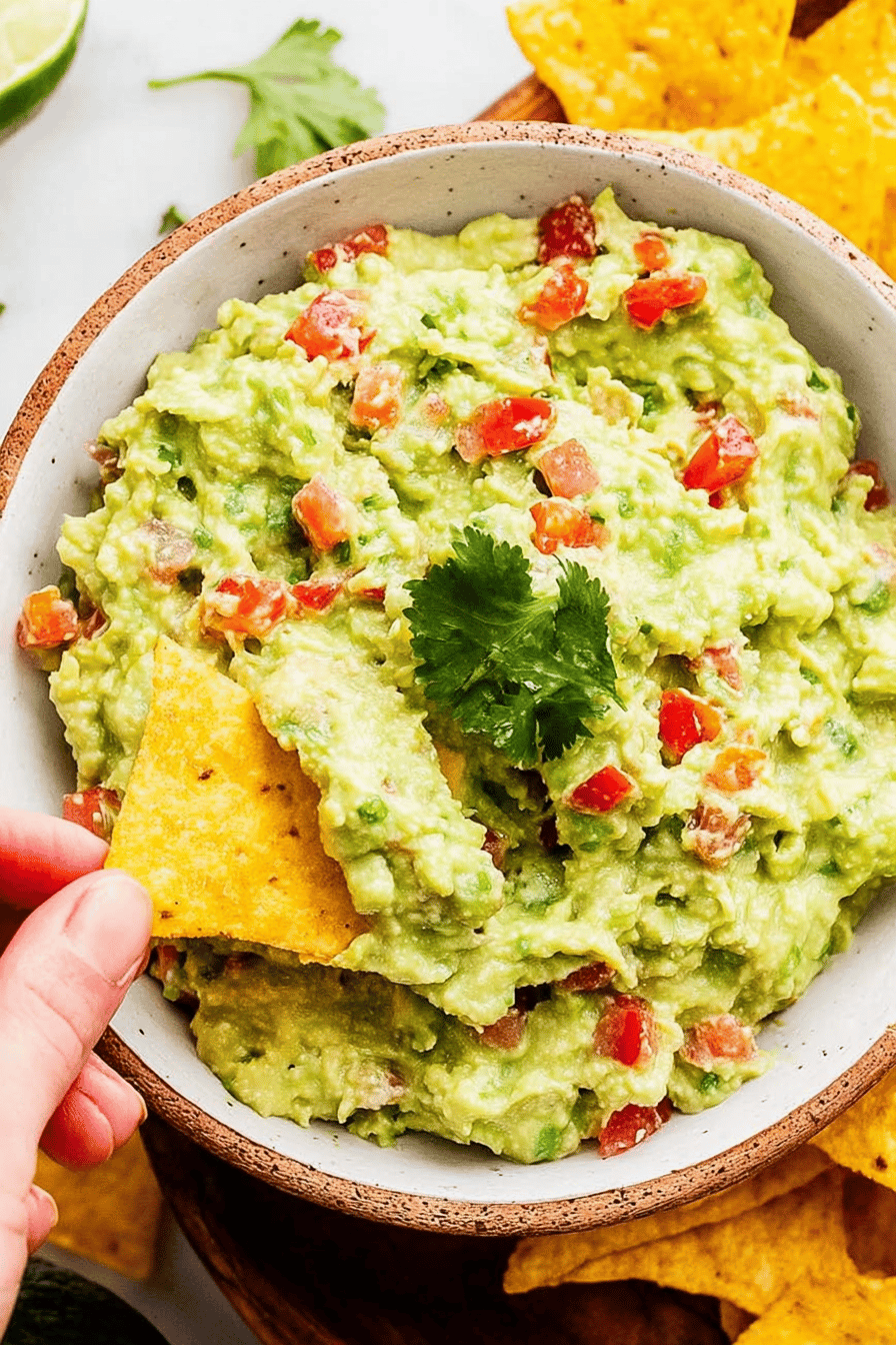 Quick 5-Ingredient Guacamole Dip