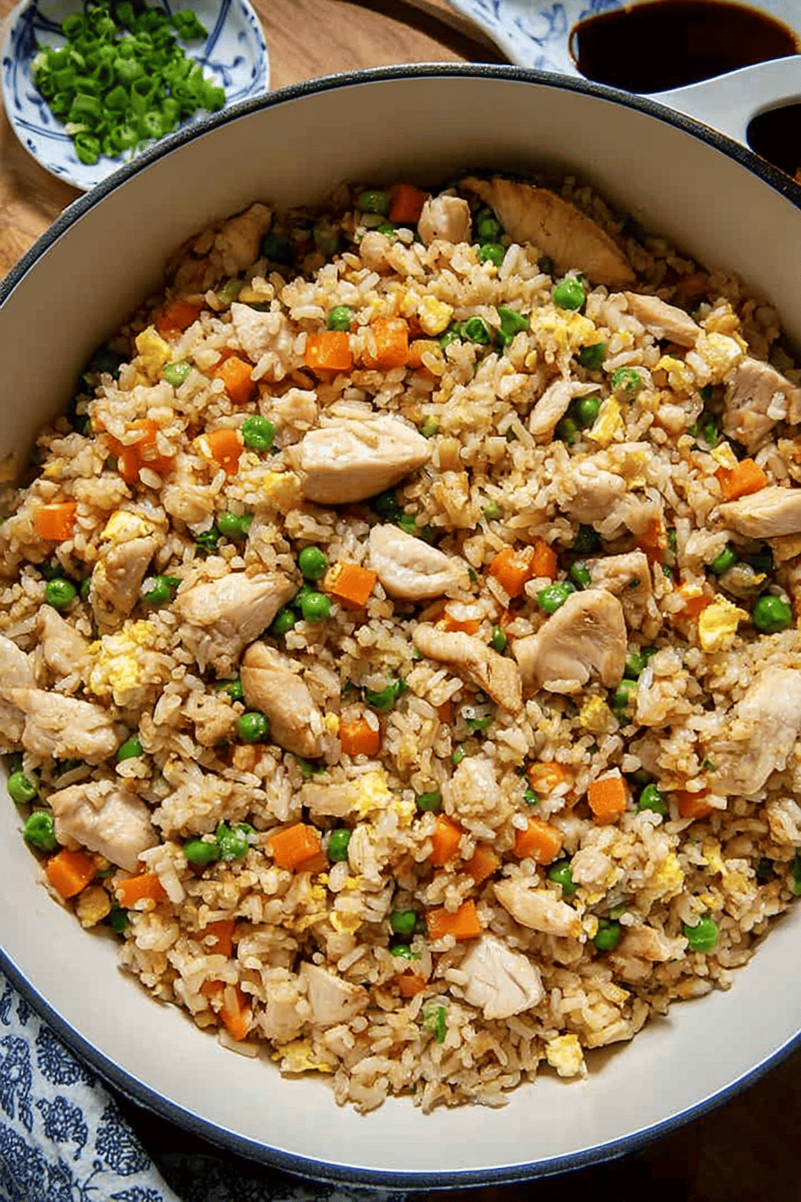Quick Chicken Fried Rice Recipe for Easy Cravings