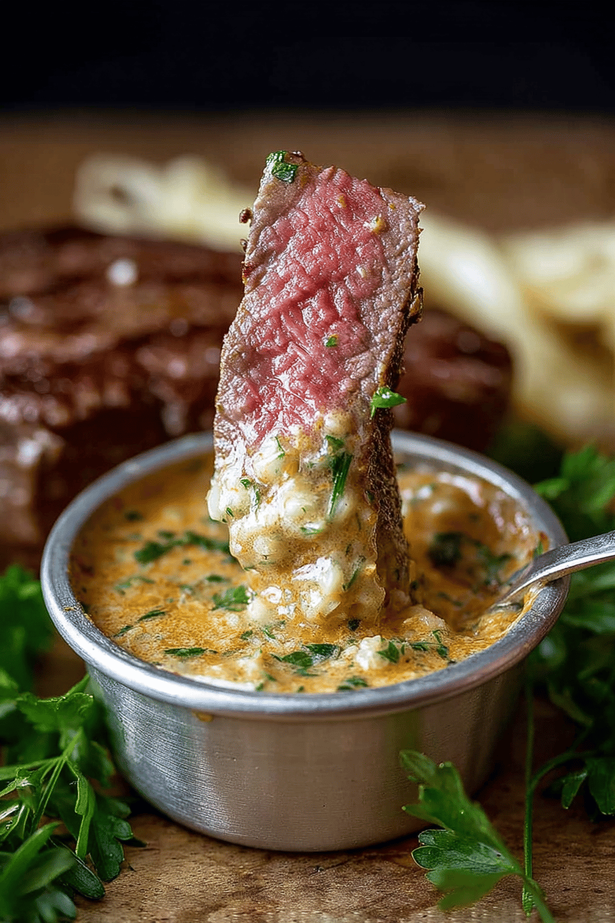 Roasted Garlic Cowboy Butter for Steaks and More