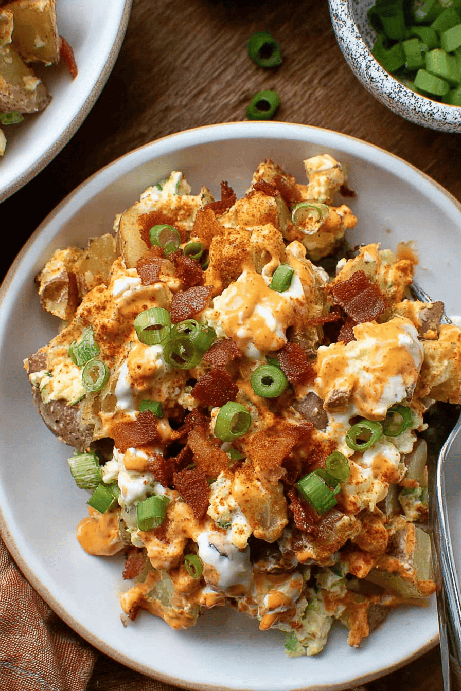 Spicy Buffalo Ranch Potato Salad