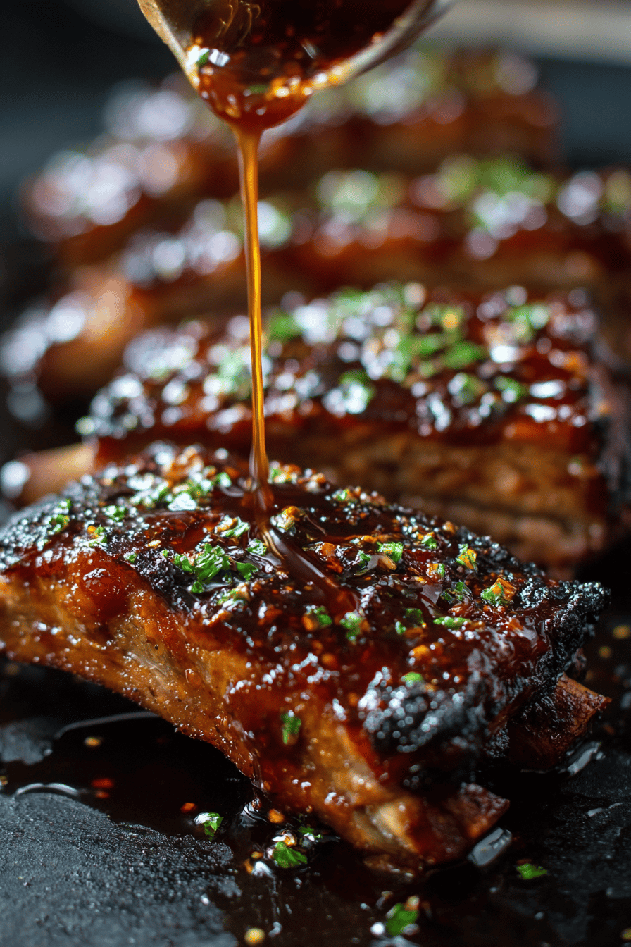 Sticky Asian Baked Pork Ribs for Savory Cravings
