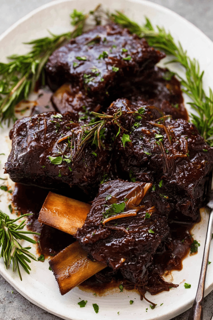Succulent Wine-Braised Short Ribs