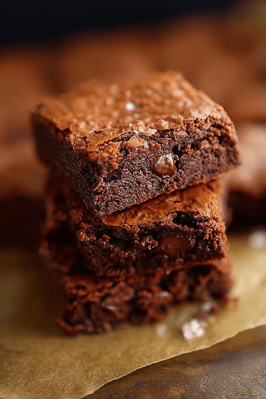 Ultimate One-Bowl Fudgy Homemade Brownies