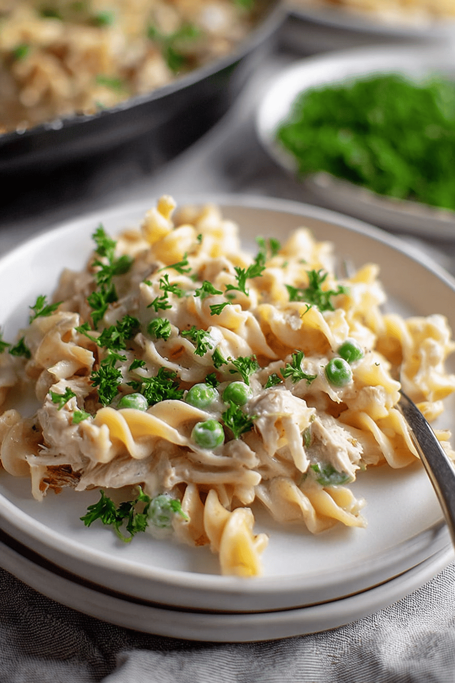 Upgraded 30-Minute Tuna Noodle Casserole