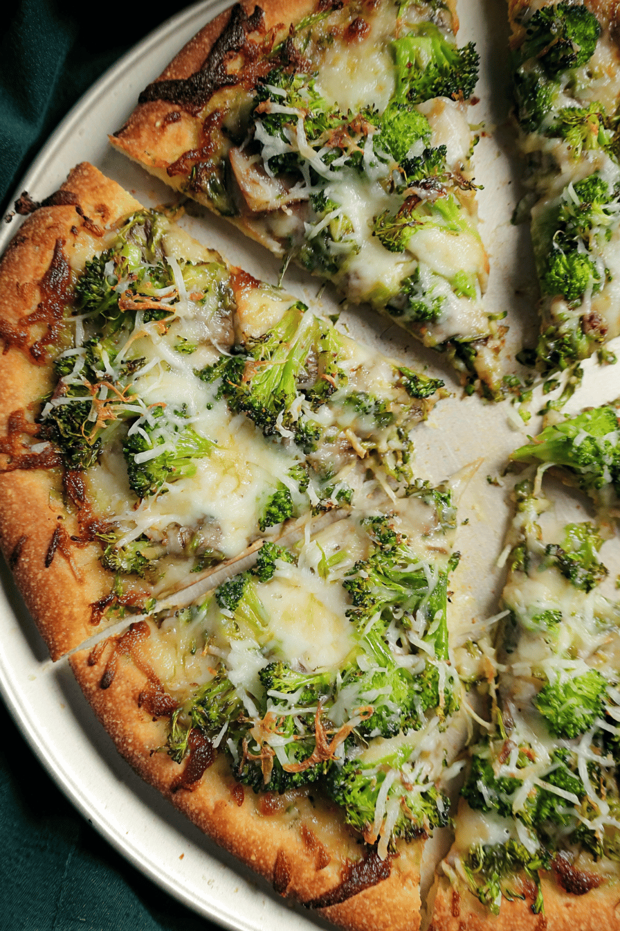 Broccoli Arugula Veggie Pizza Carnivore Approved