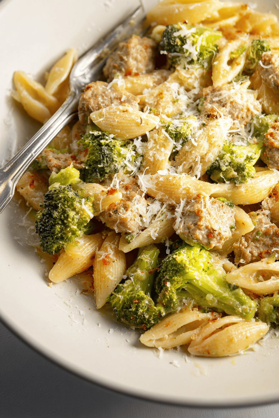 Broccoli Turkey Pasta One-Pot Dinner