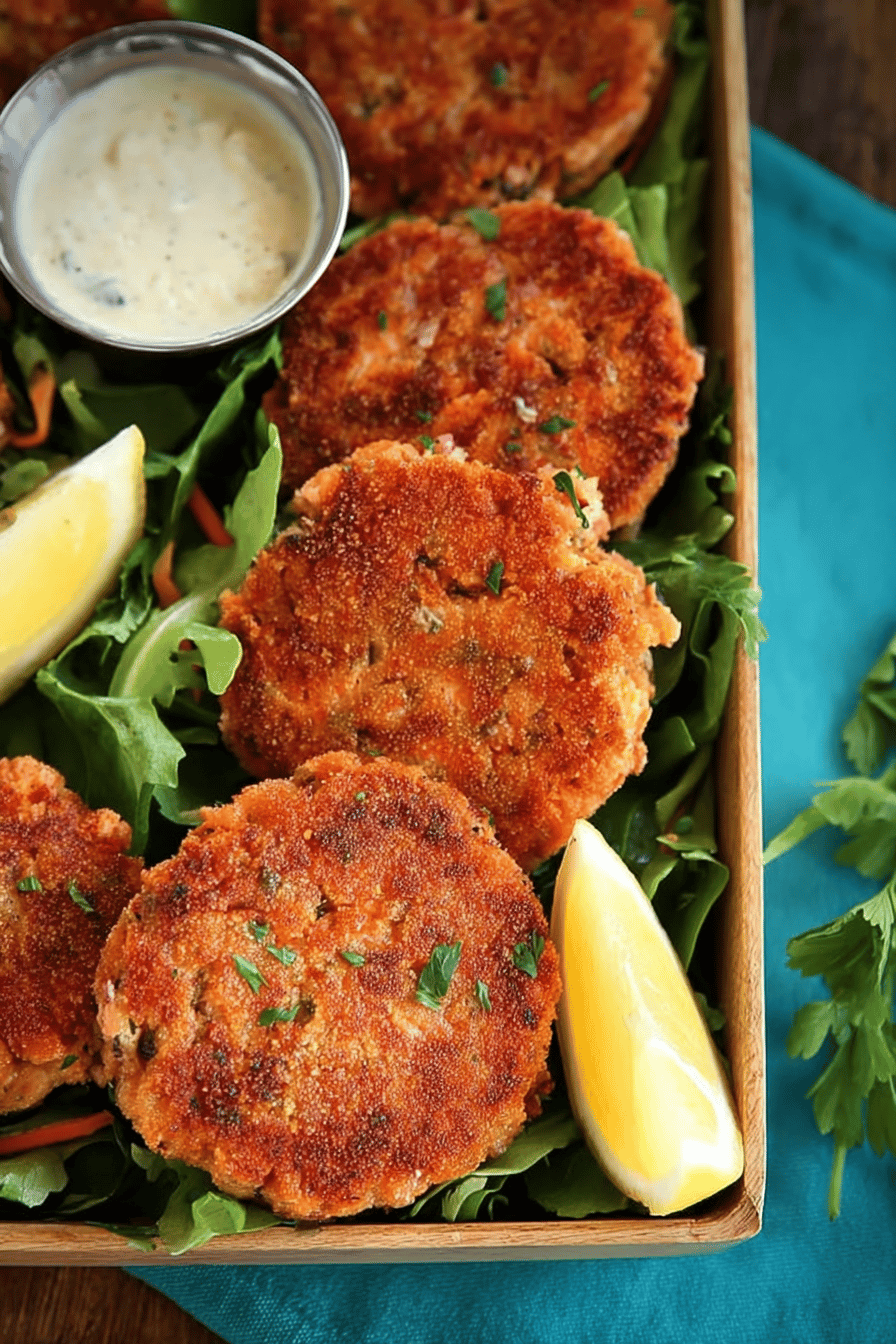 Classic Crispy Salmon Patties for Supper