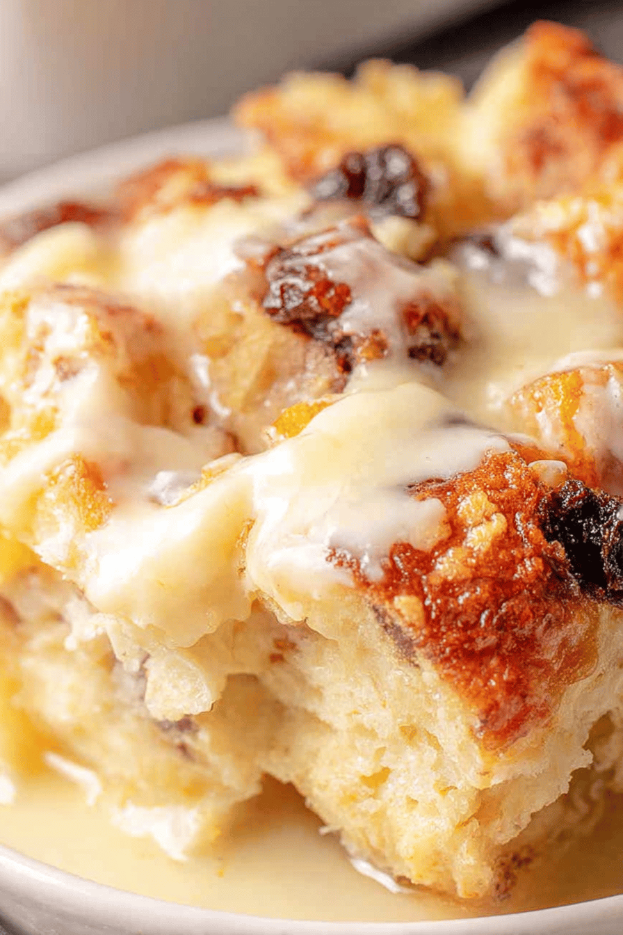 Classic Old Fashioned Bread Pudding Recipe
