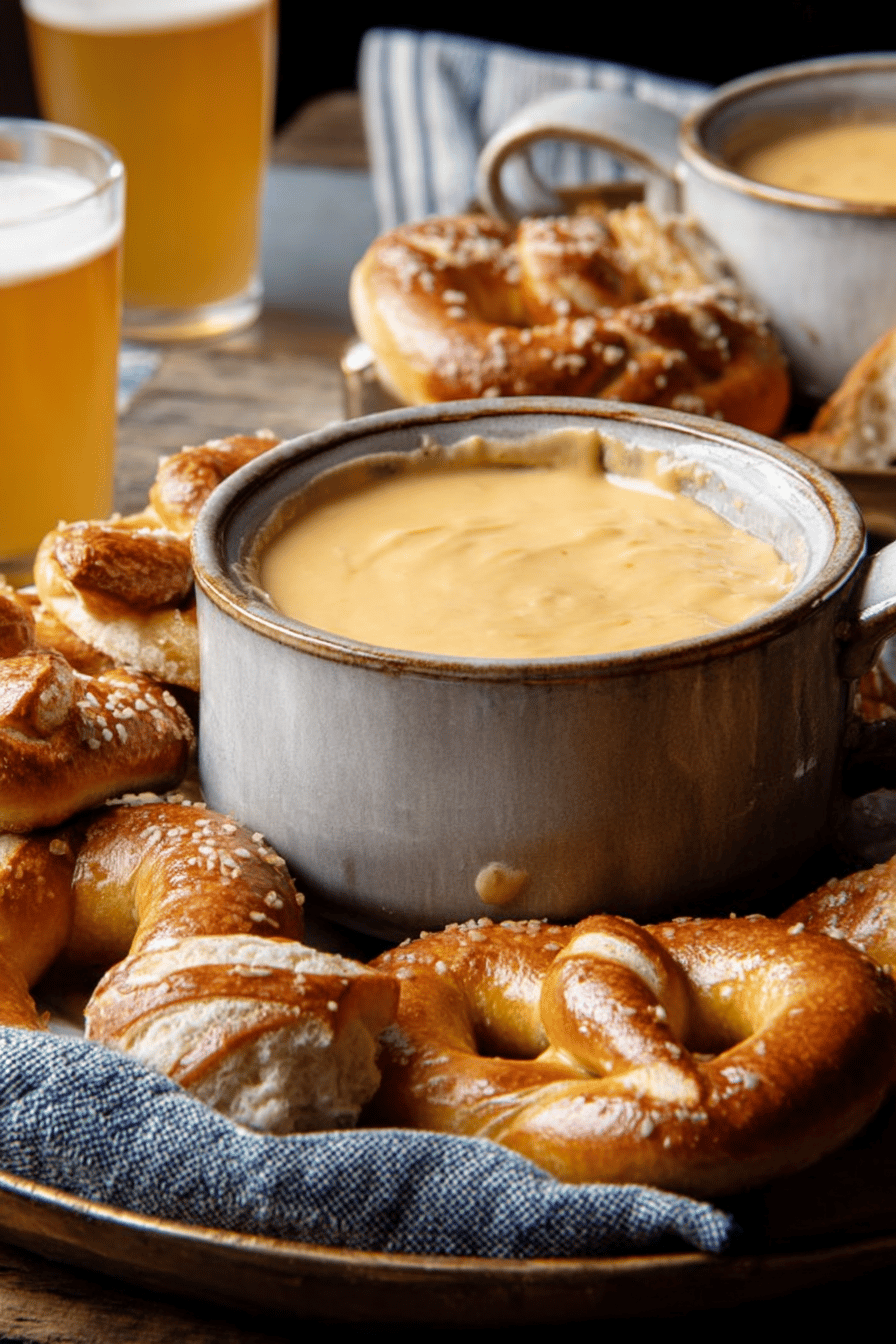 Creamy Beer Cheese Dip for Parties