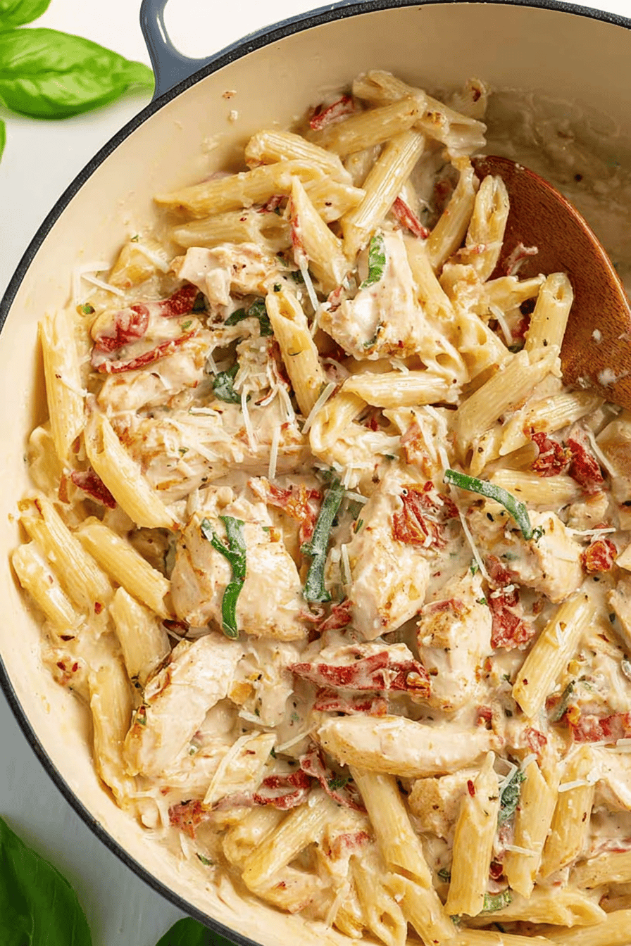 Creamy Marry Me Chicken Pasta Dinner