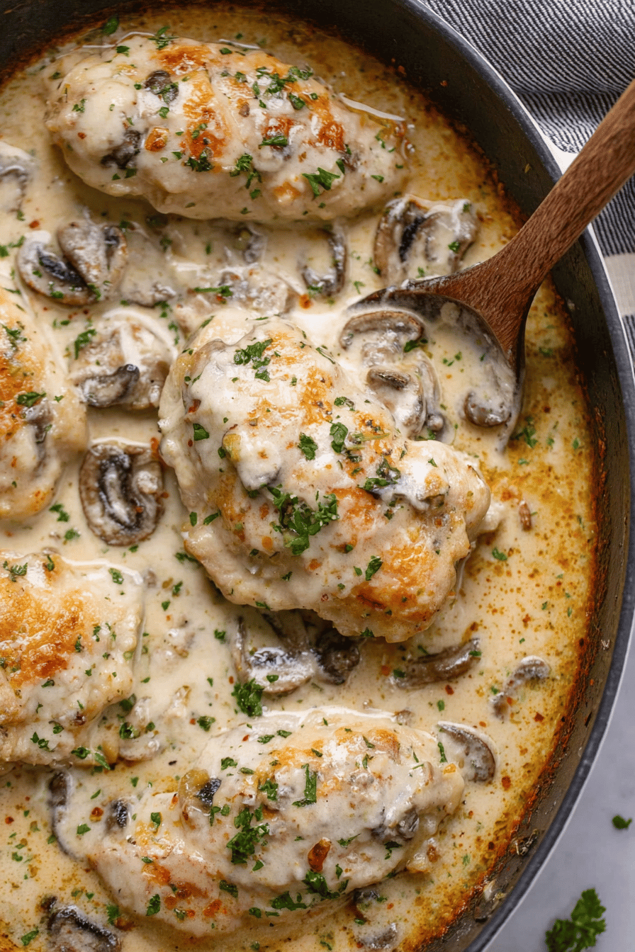 Creamy Tangy Baked Chicken Gloria