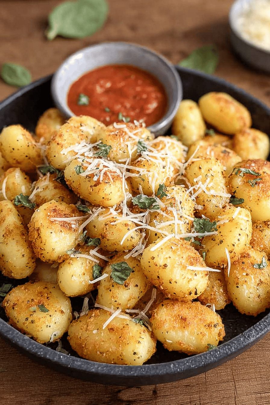 Crispy Air Fryer Gnocchi Bites in 20 Minutes