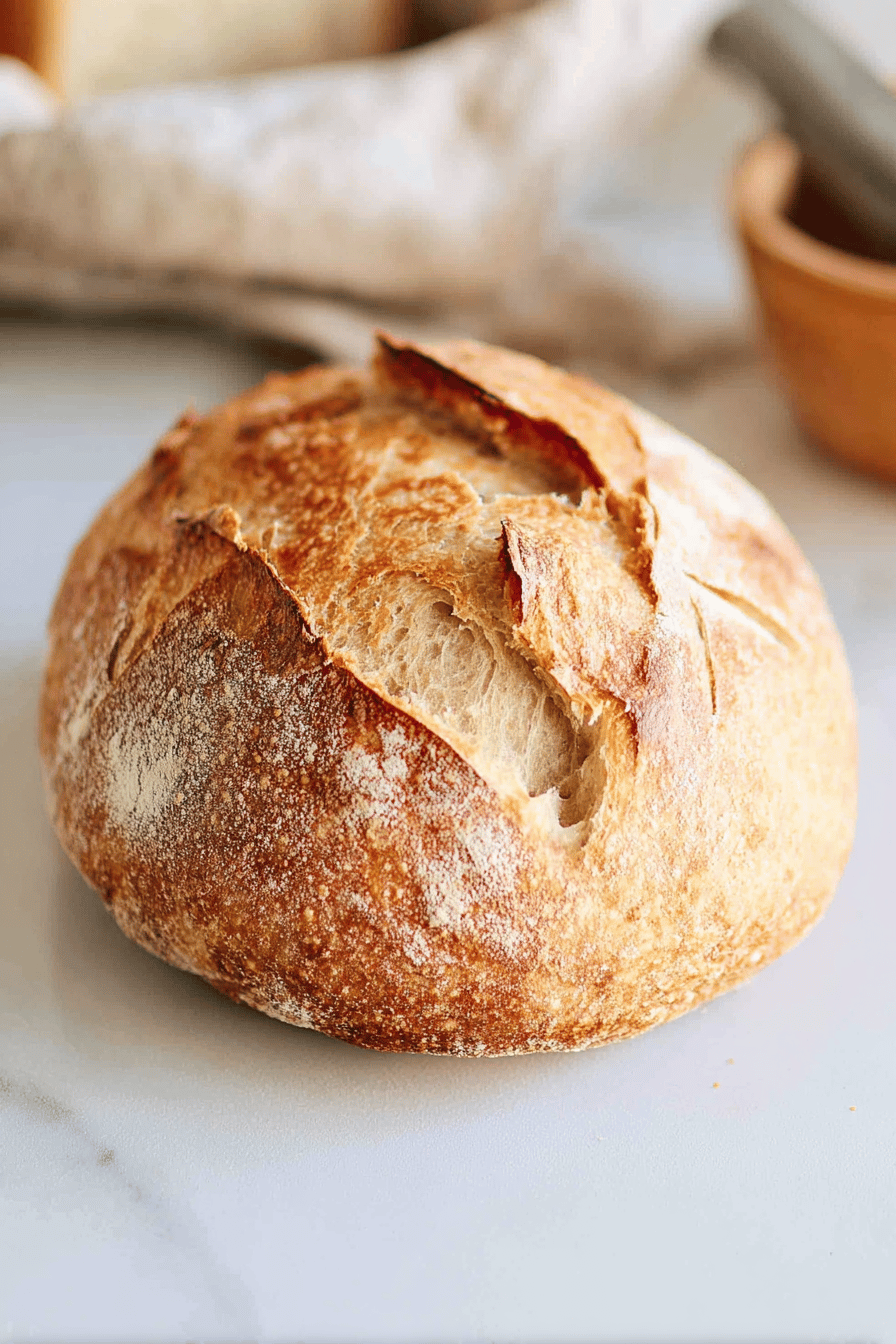Easy Beginner Sourdough Bread Recipe