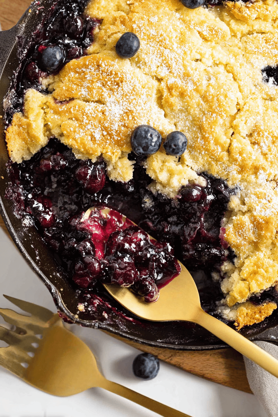Easy Blueberry Dump Cake Delight
