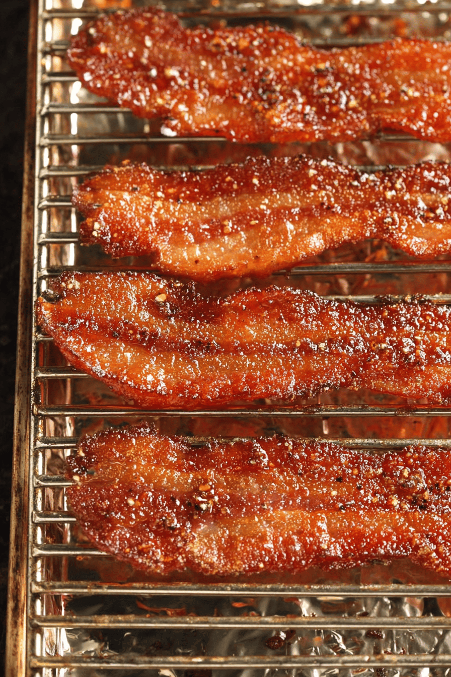 Easy Candied Bacon Snack