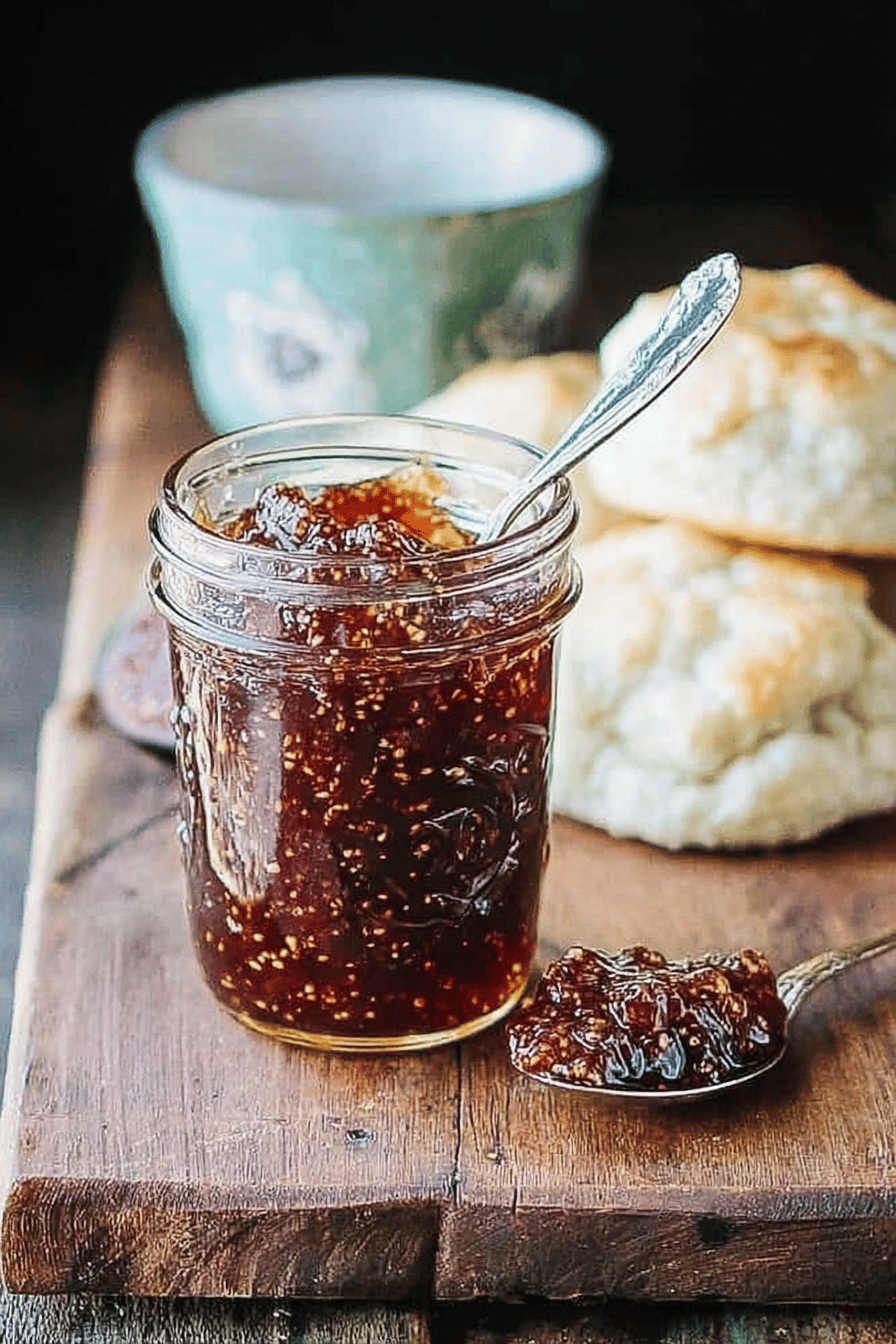 Easy Homemade Fig Preserves Without Pectin