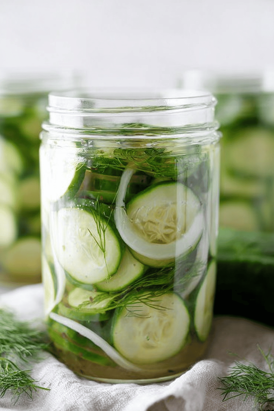 Easy Homemade Refrigerator Dill Pickles