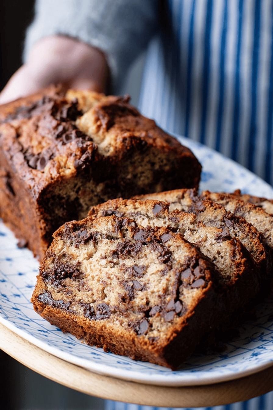 Easy Moist Chocolate Chip Banana Bread Staple