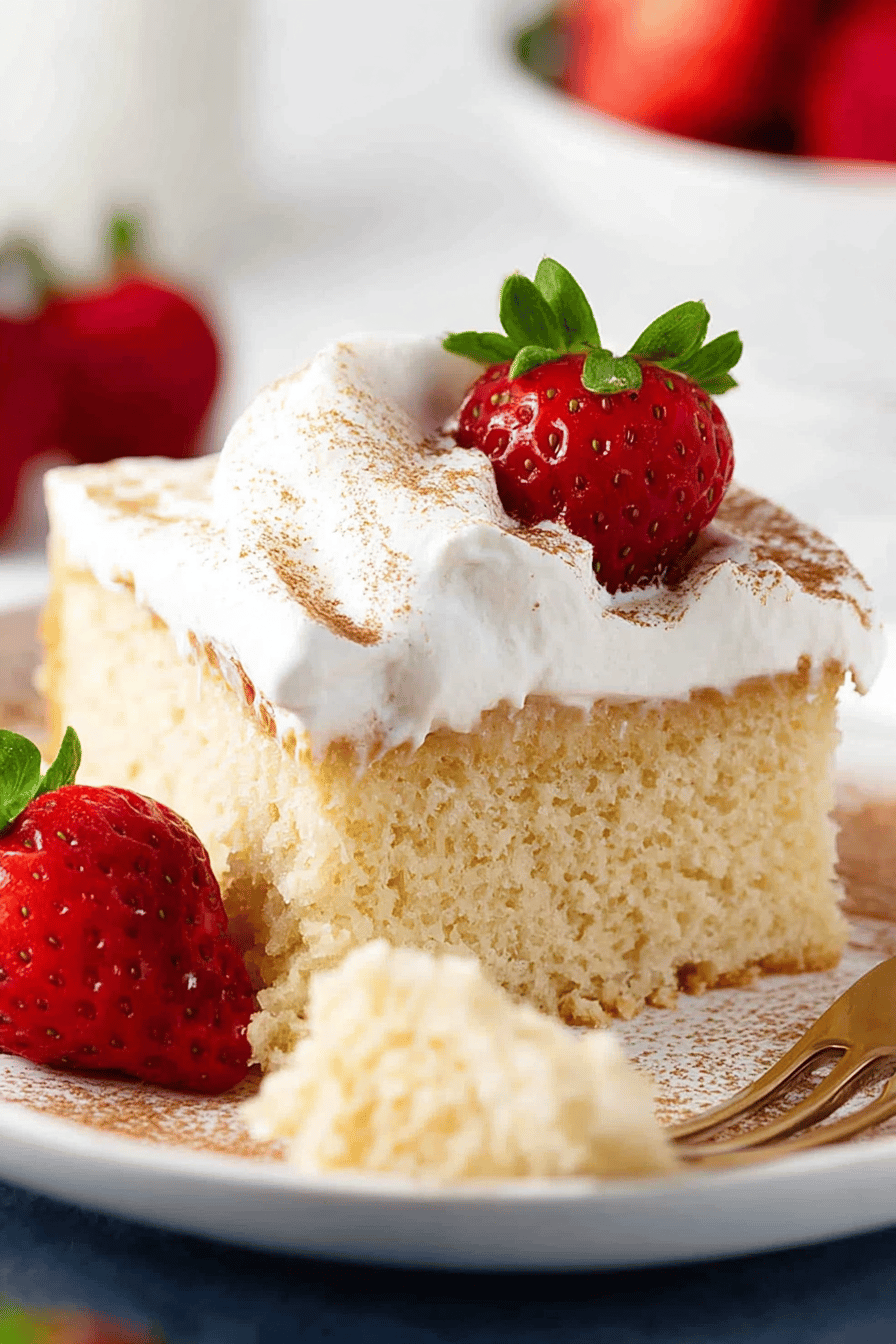 Easy Moist Tres Leches Cake Recipe