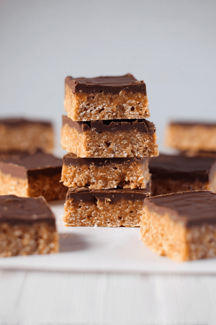 Easy No-Bake Scotcheroo Bars Recipe