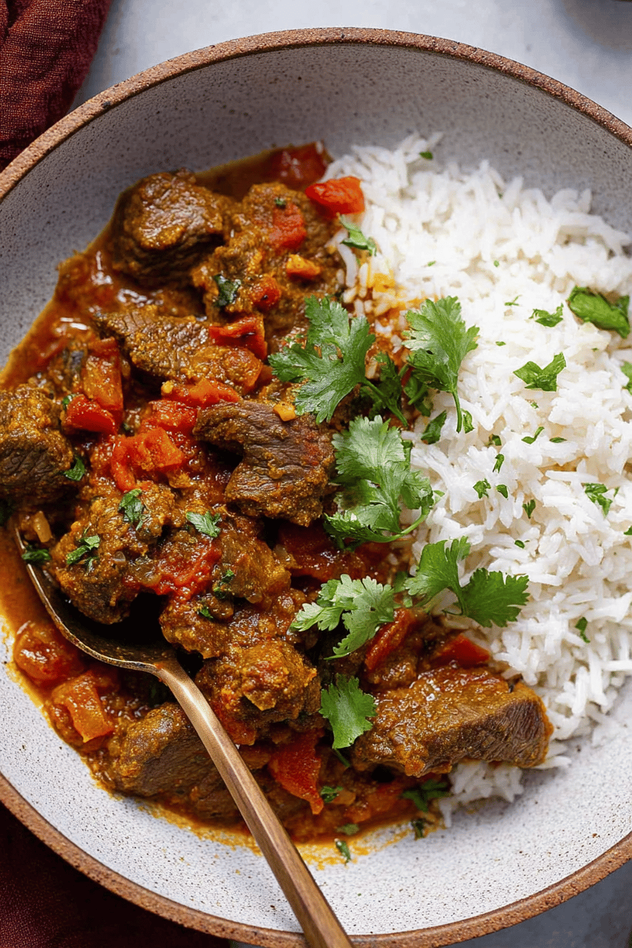 Hearty Beef Curry for Cozy Dinners
