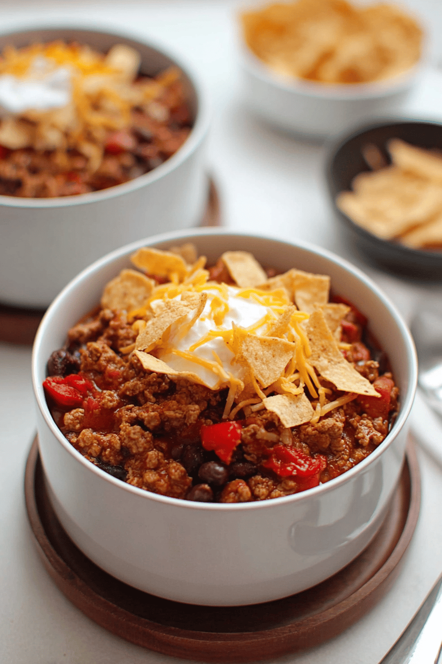 Hearty Quick Turkey Chili for Cool Days