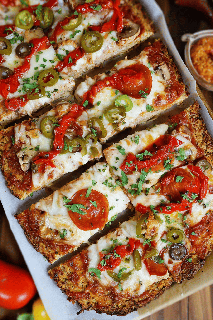 High-Protein Chicken Crust Pizza Game-Changer