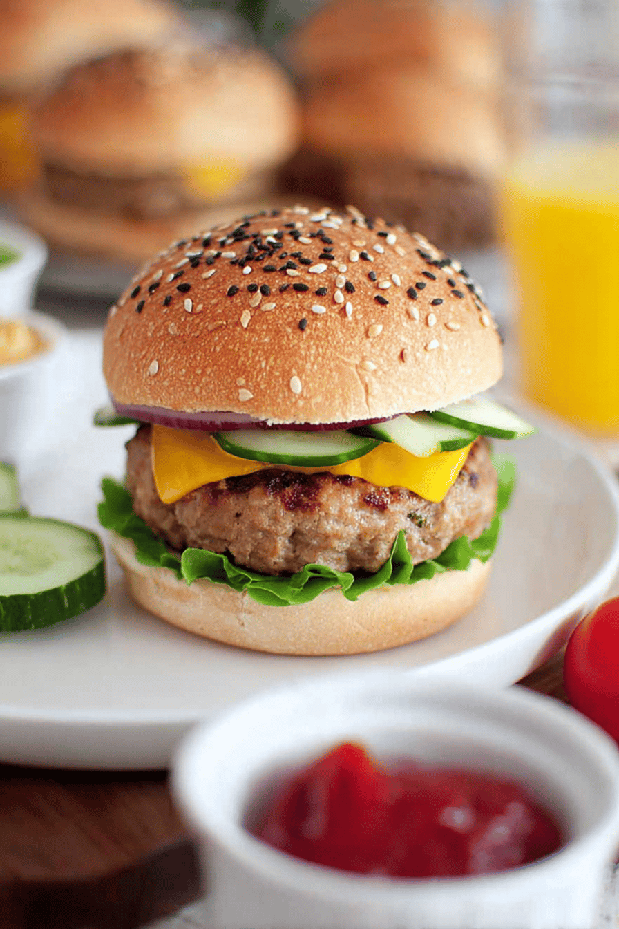 Juicy Turkey Burgers Your Family Will Love