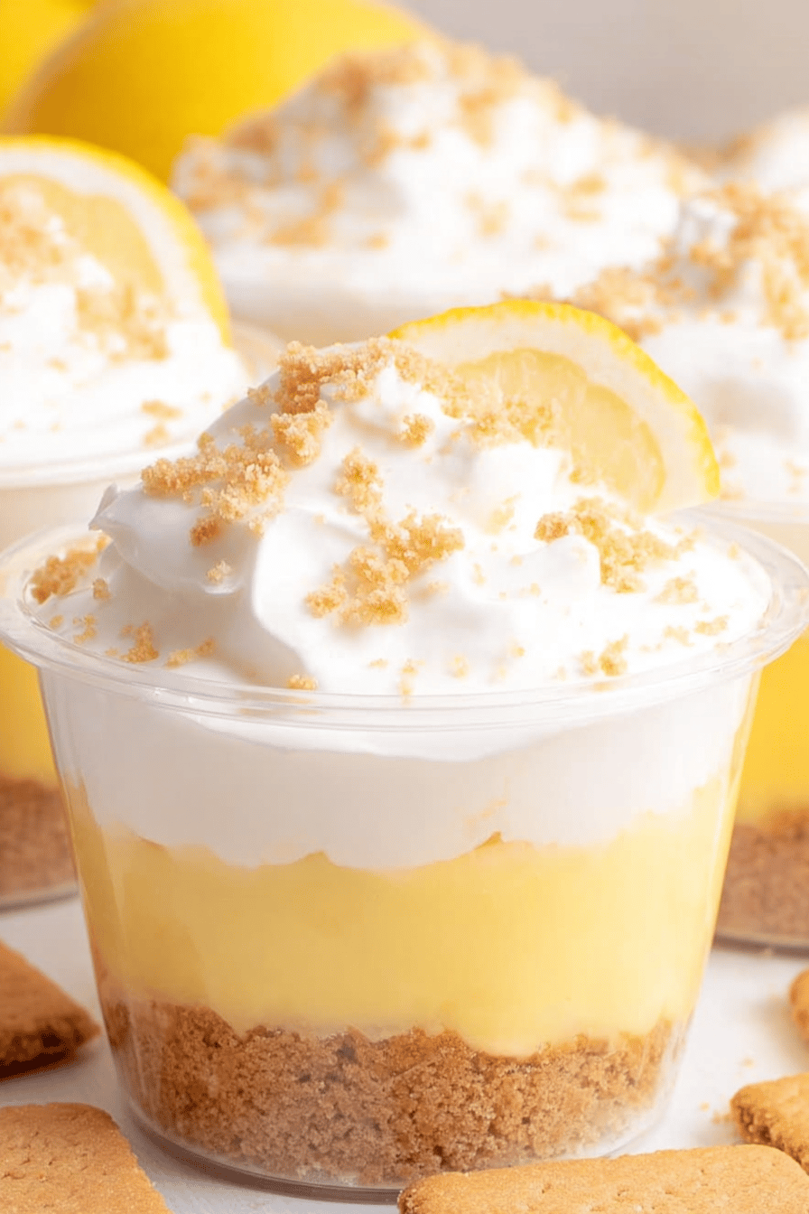 Lemon Cream Graham Cracker Delight