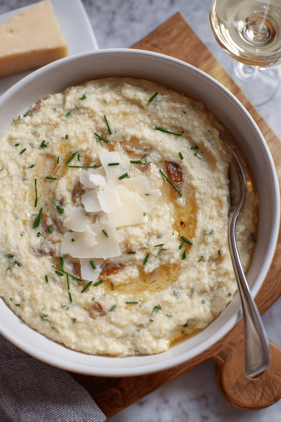 Lightened-Up Cauliflower Potato Mash