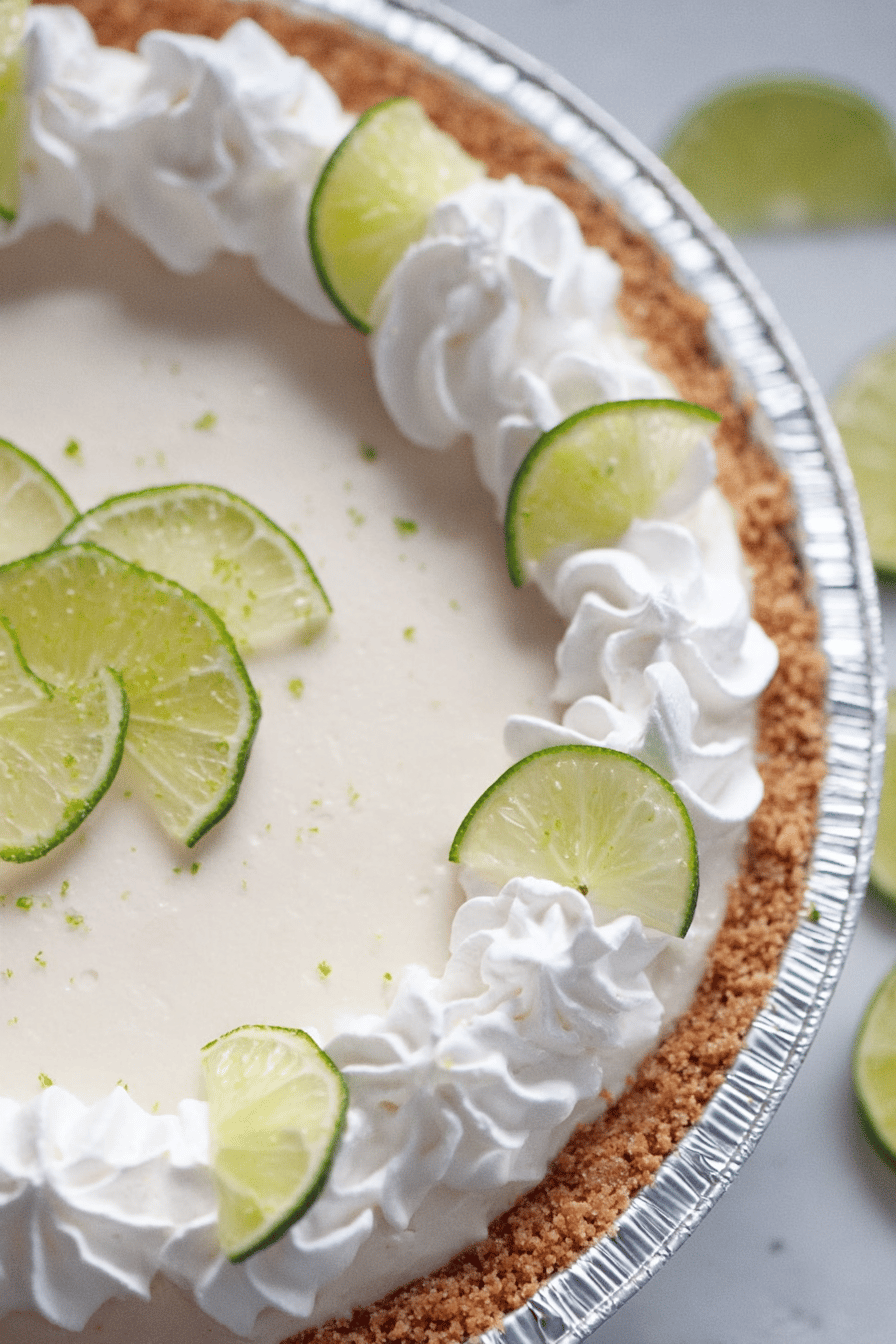 No Bake Key Lime Pie Summer Delight