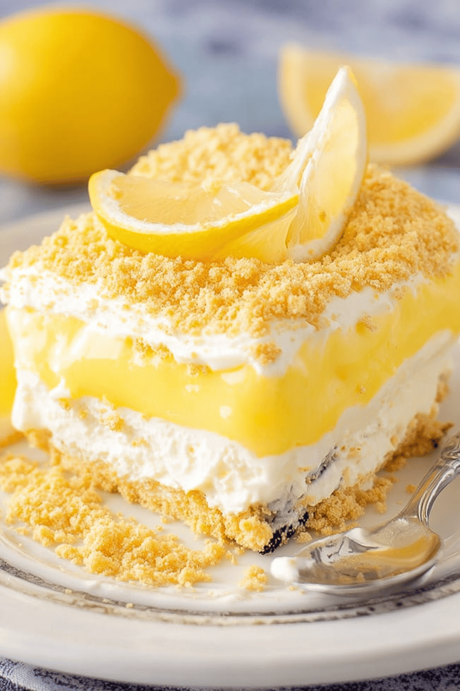 No-Bake Lemon Oreo Dream Dessert