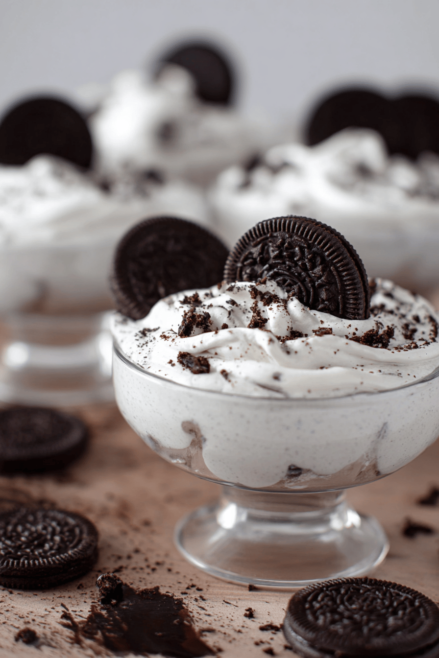 No-Bake Oreo Mousse Delight