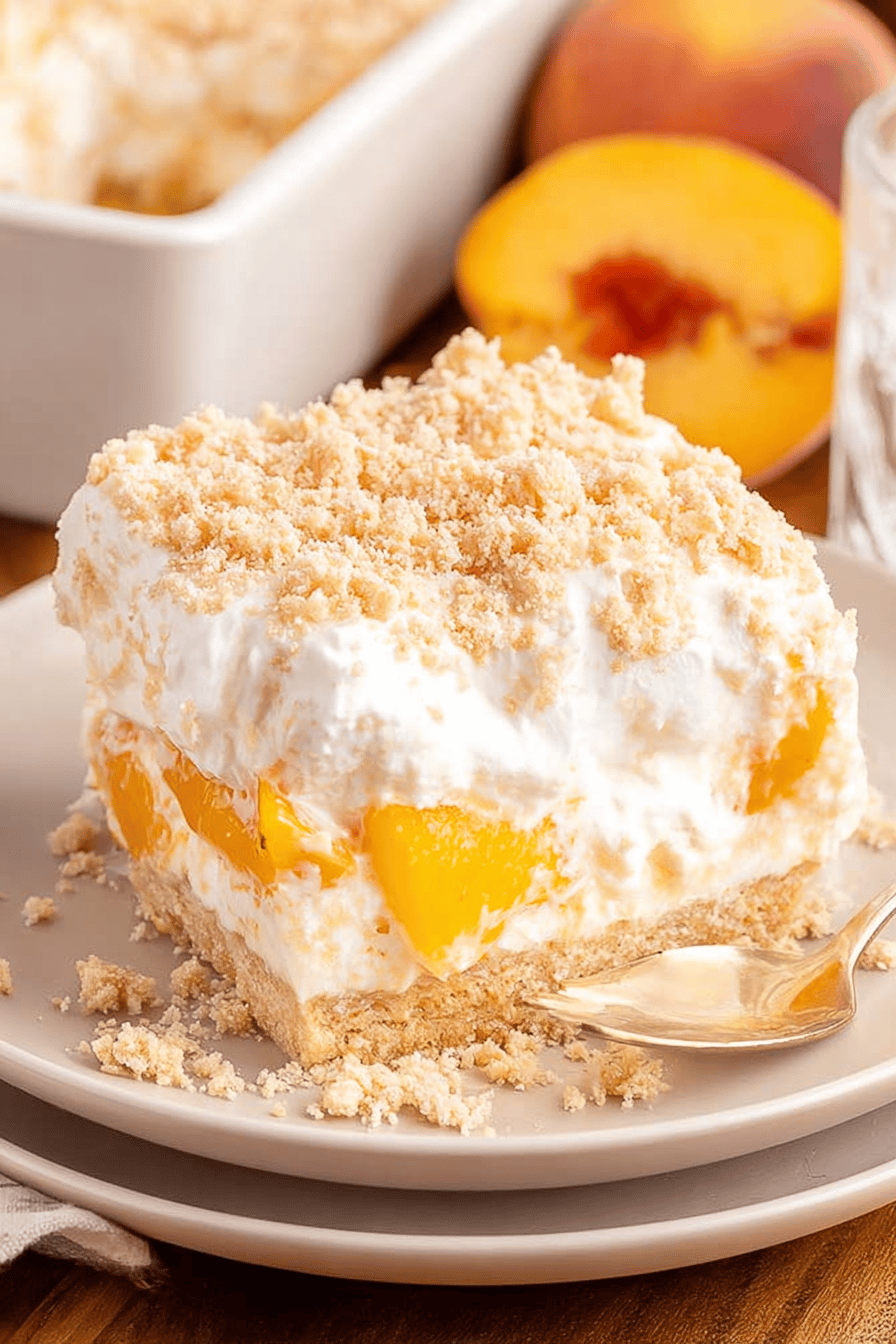 Peaches and Cream Dream Delight