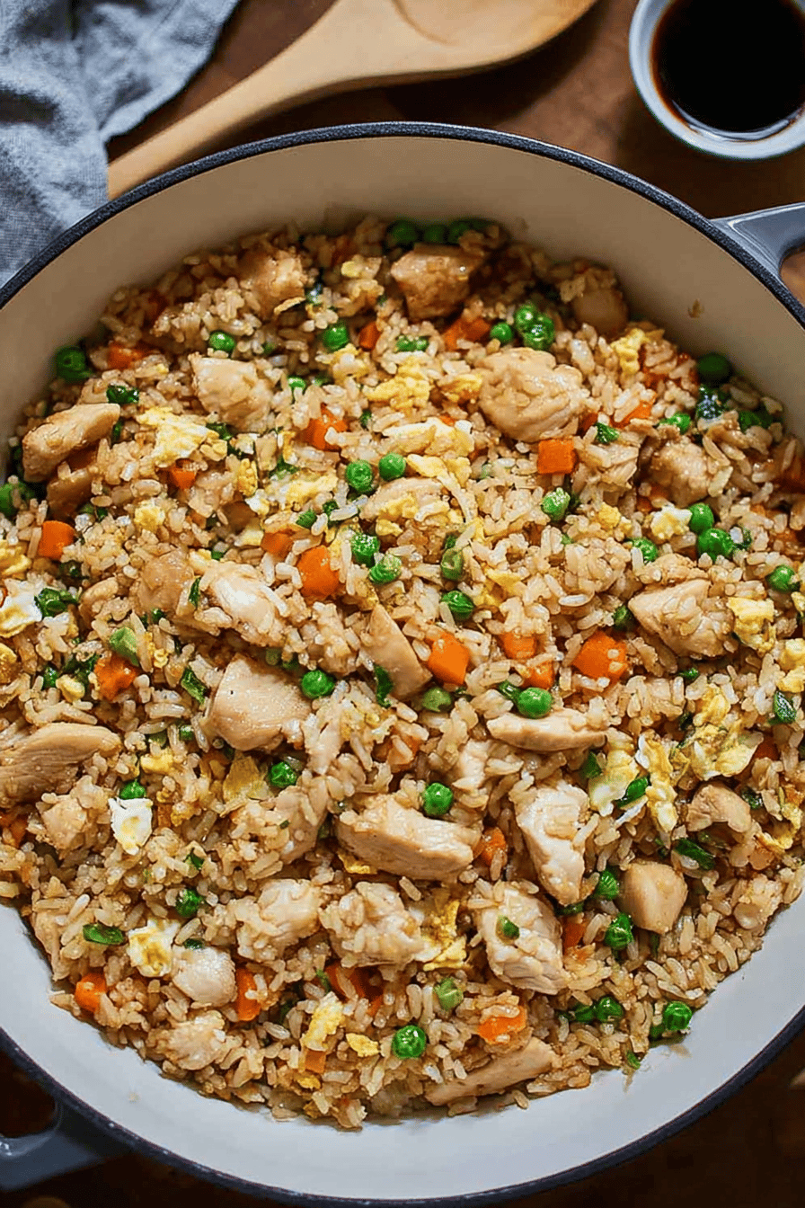 Quick Chicken Fried Rice Recipe for Easy Cravings