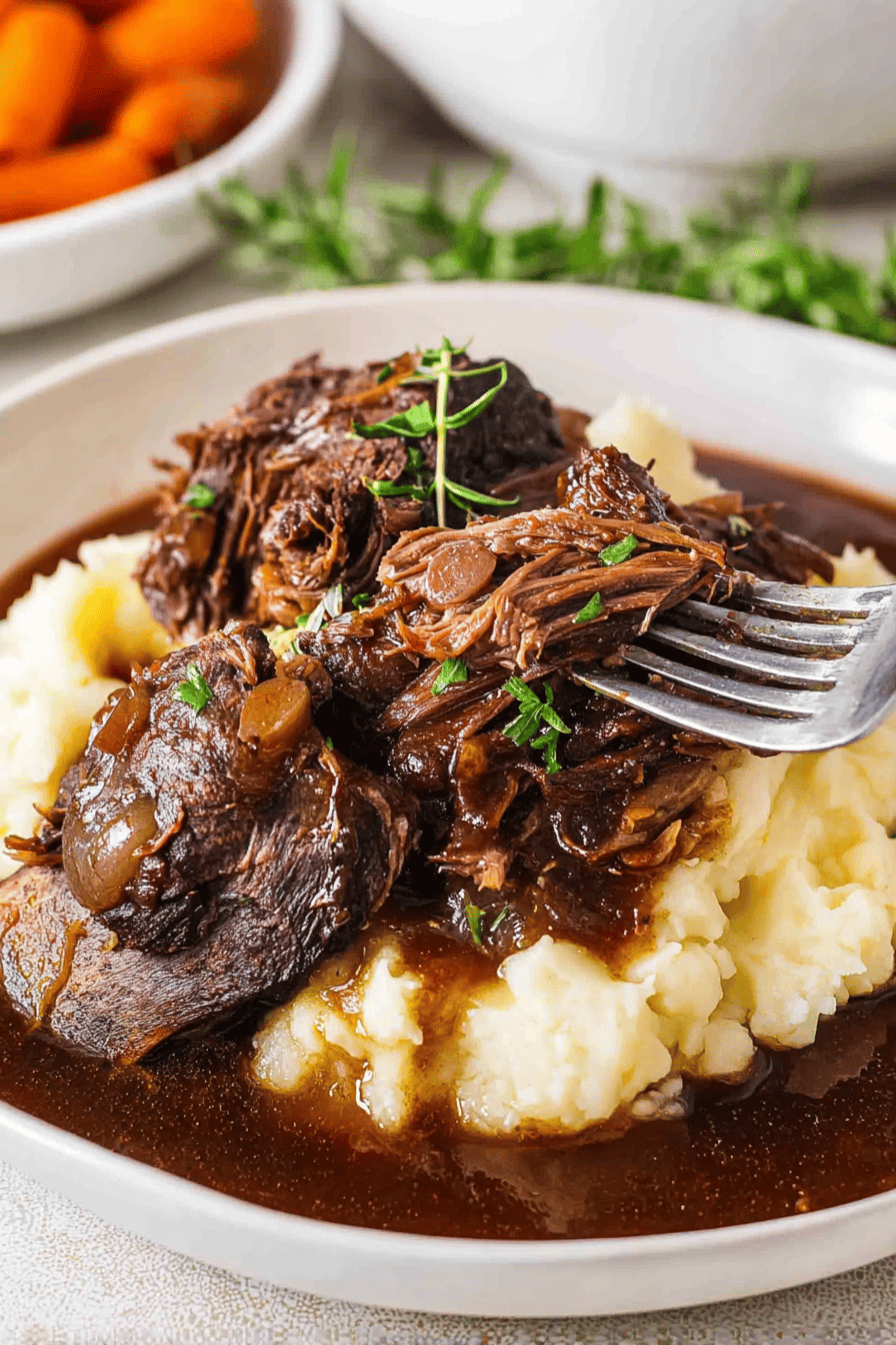 Red Wine Braised Beef Short Ribs Recipe
