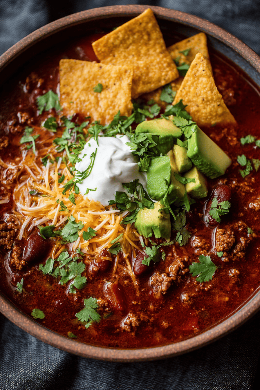 Slow Cooker Taco Soup for Cozy Comfort