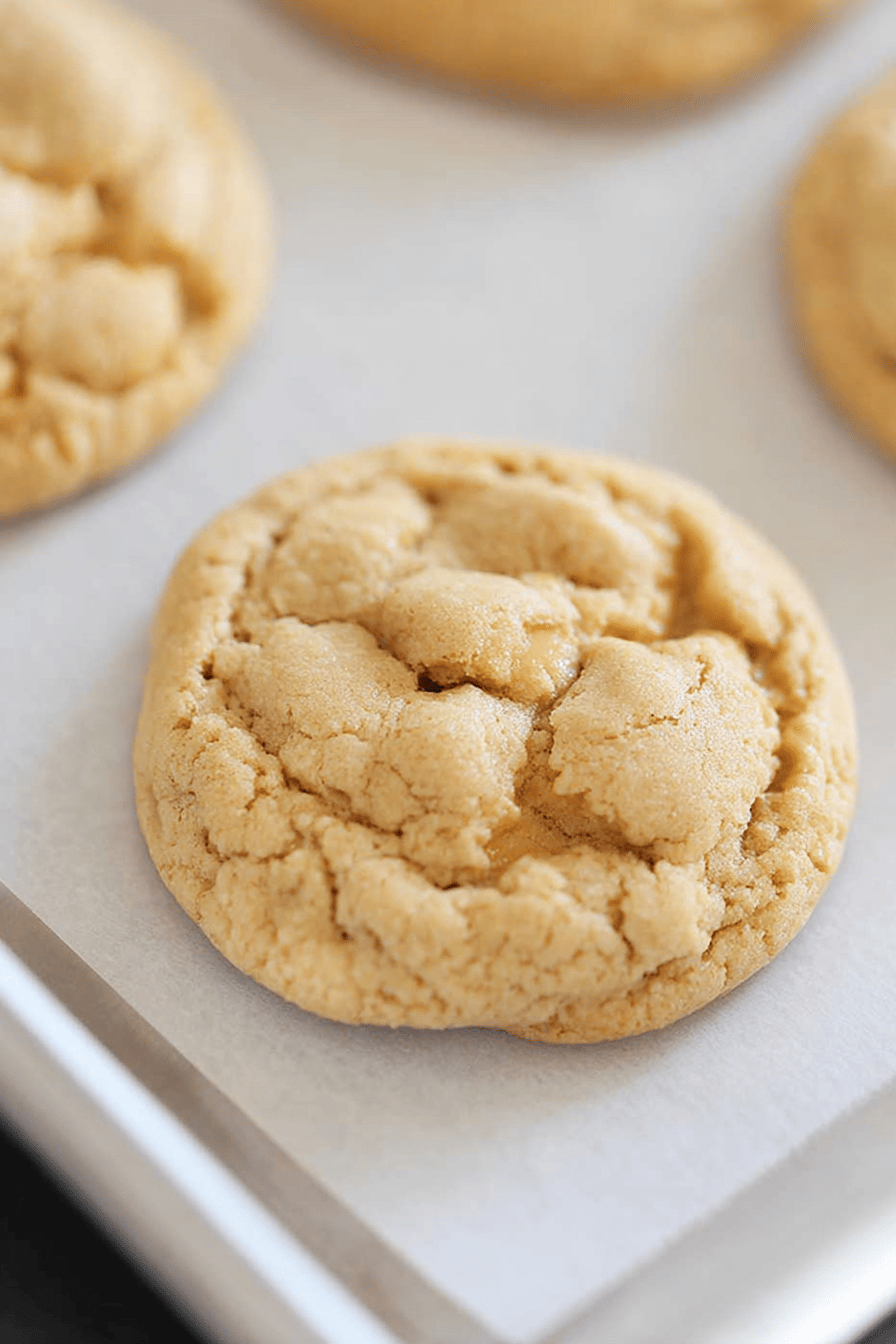 Soft Chewy Chipless Cookie Delight