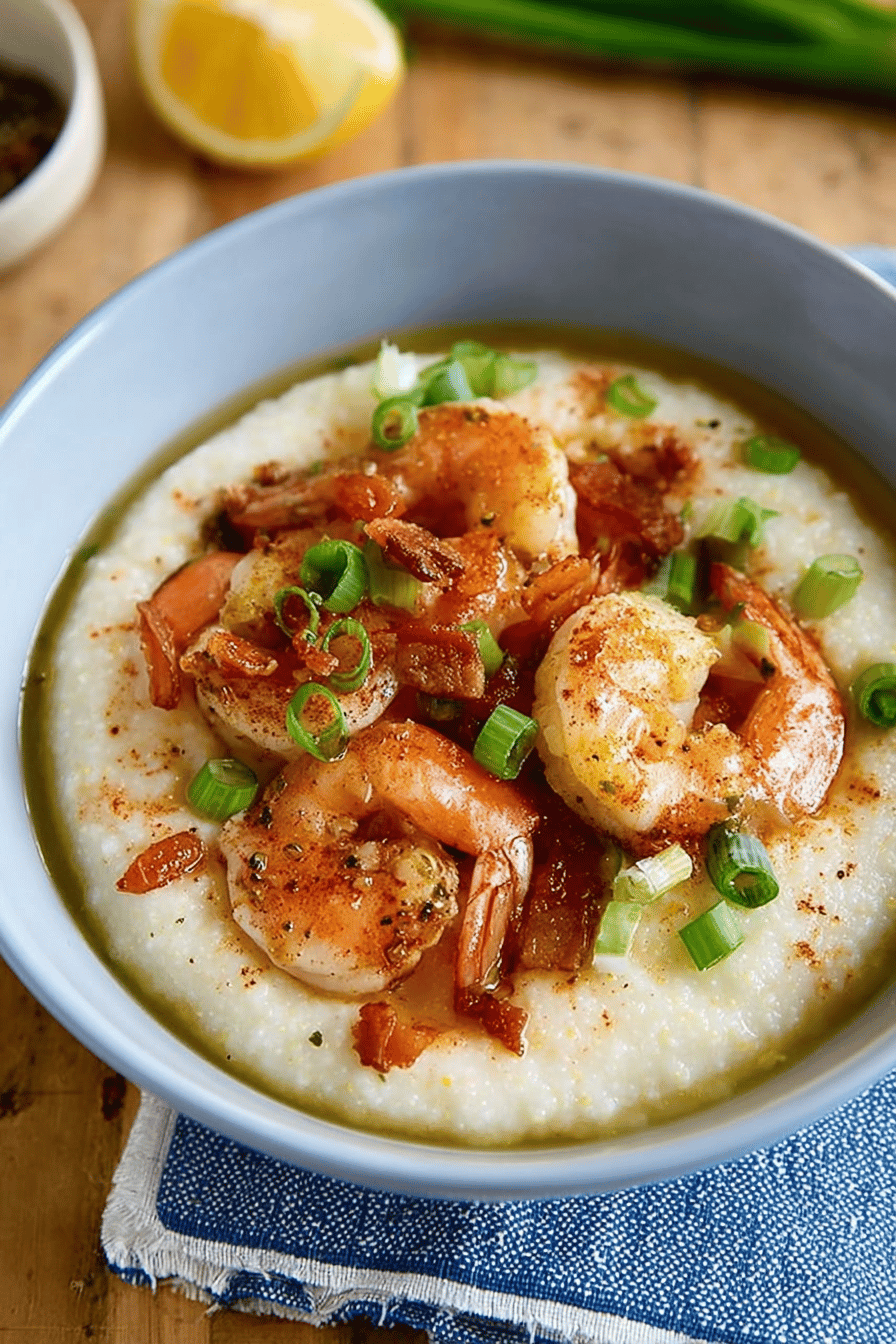 Southern-Style Shrimp and Grits