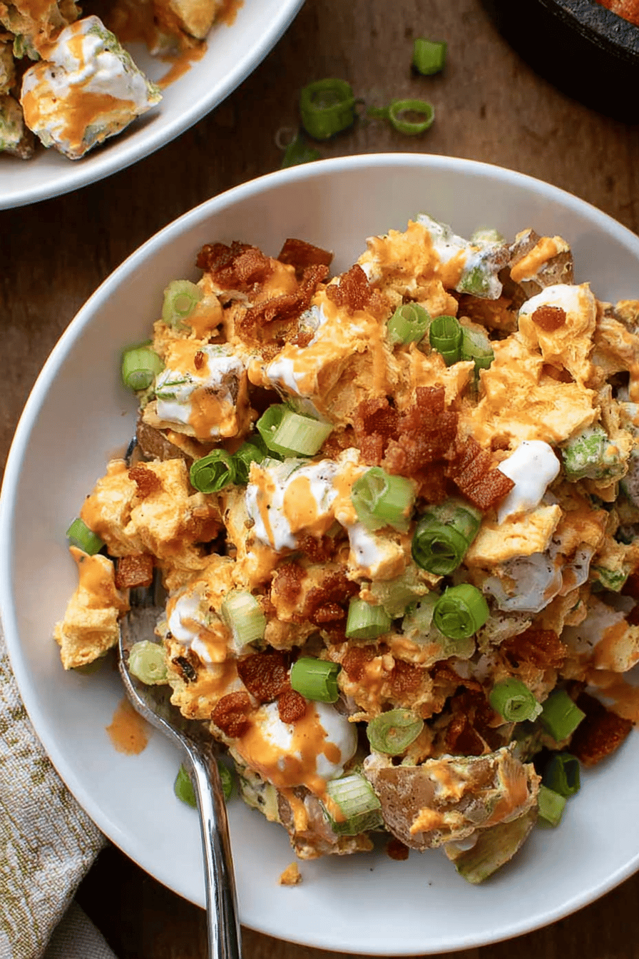 Spicy Buffalo Ranch Potato Salad