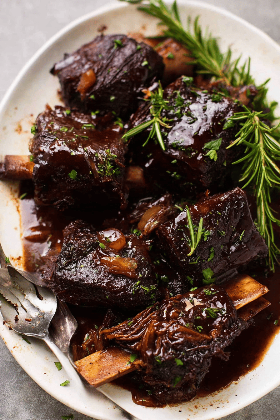 Succulent Wine-Braised Short Ribs