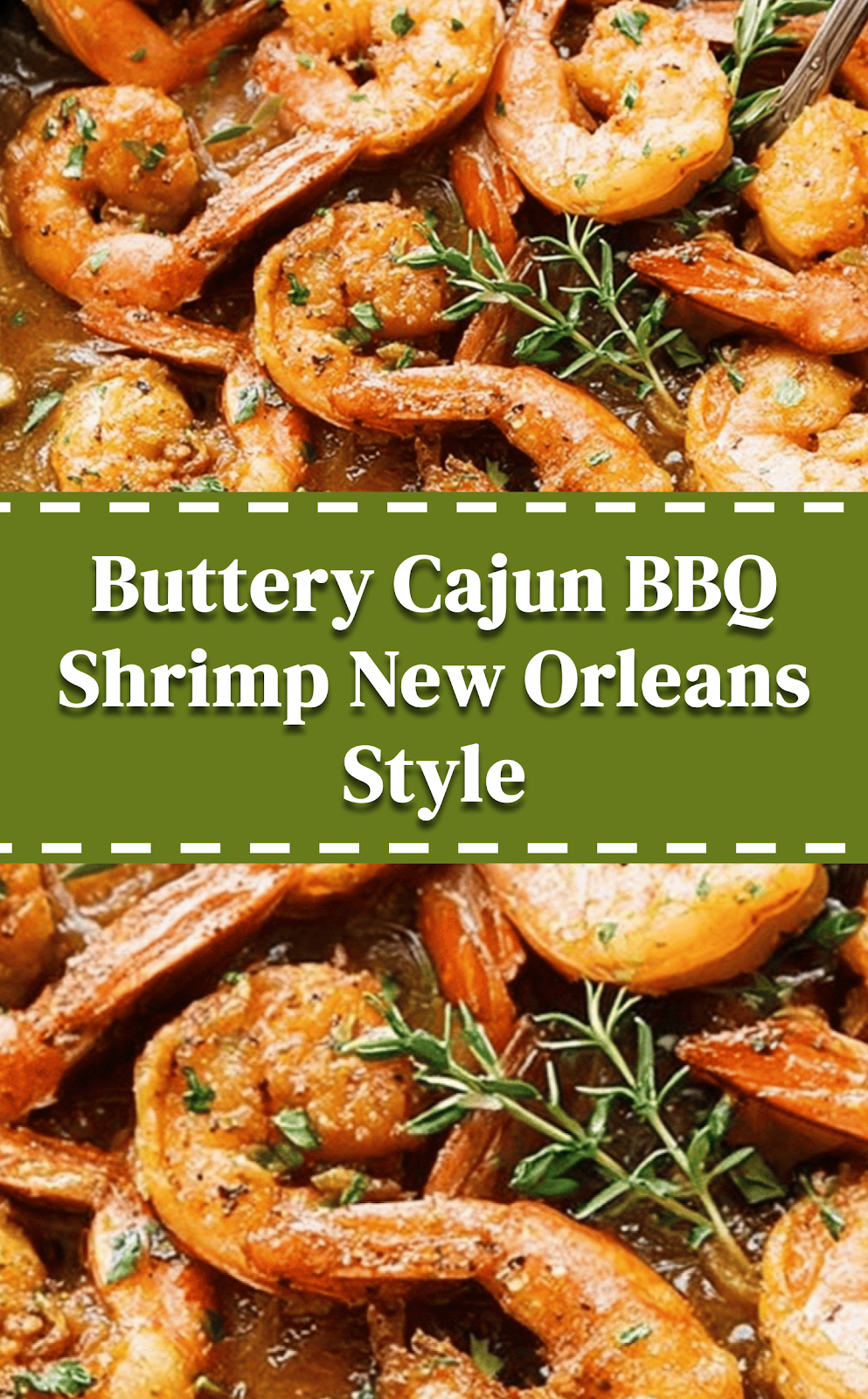 Buttery Cajun BBQ Shrimp New Orleans Style