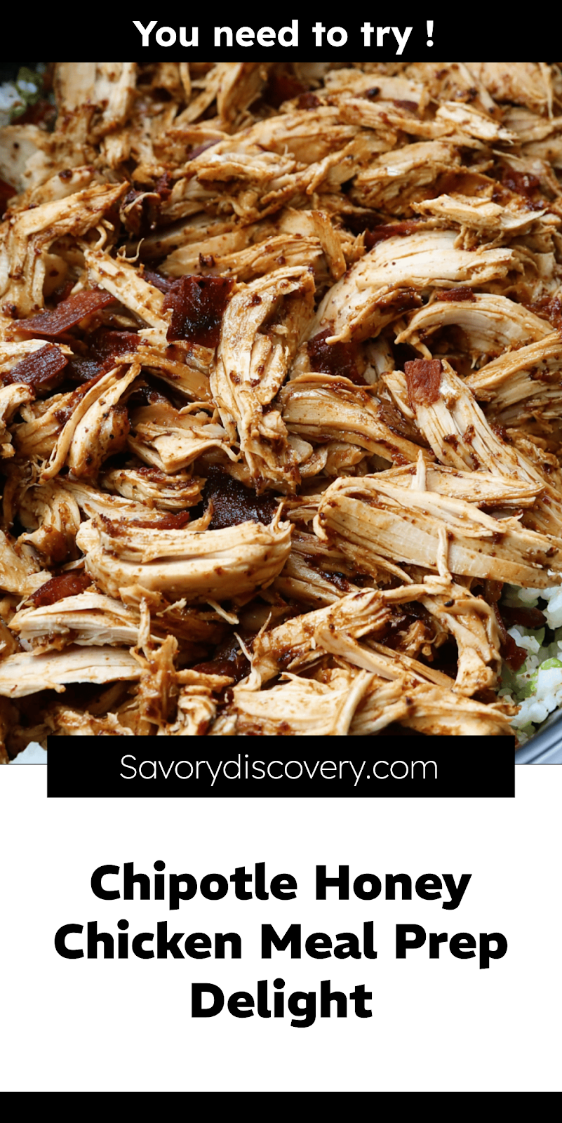 Chipotle Honey Chicken Meal Prep Delight