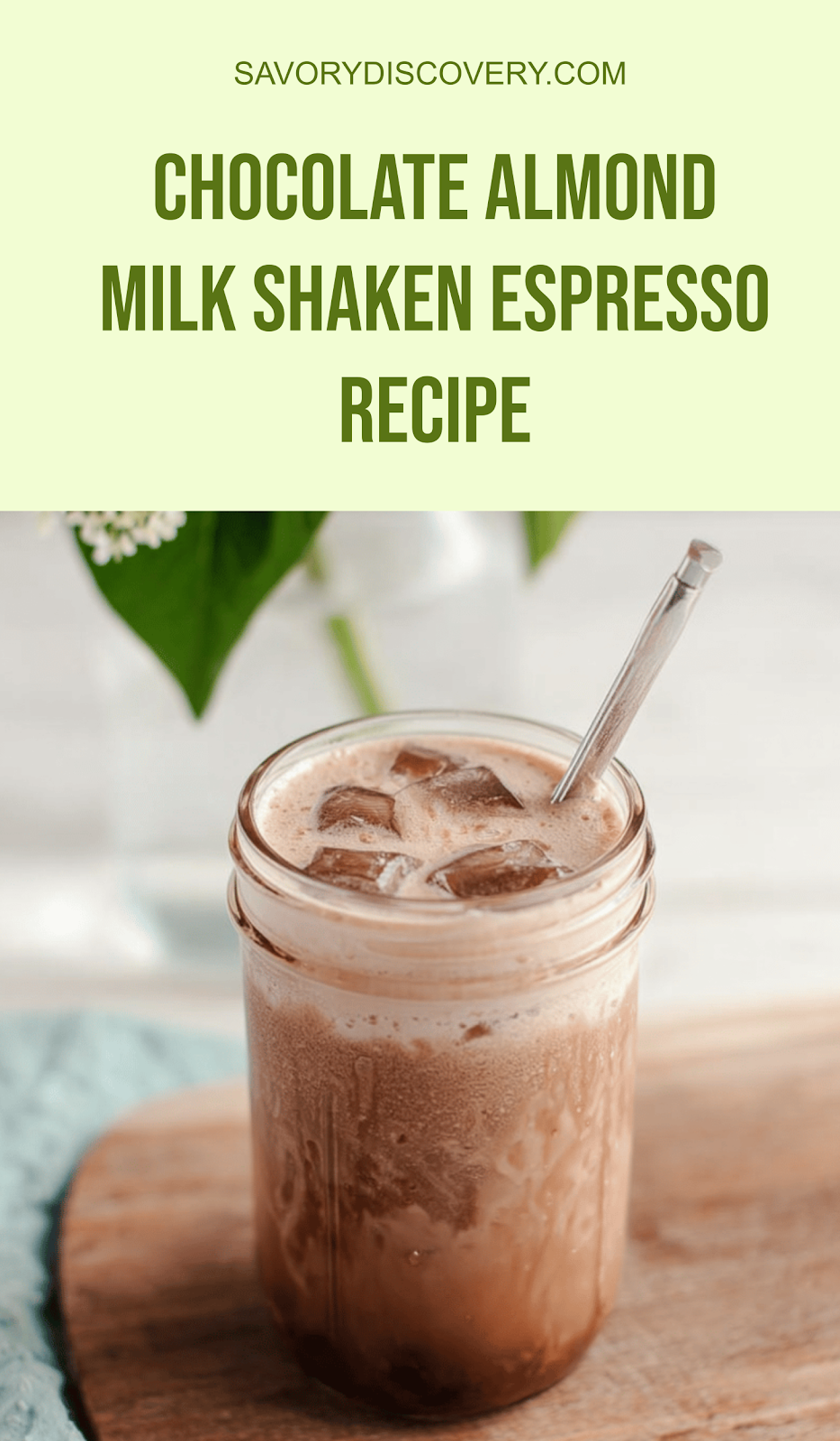 Chocolate Almond Milk Shaken Espresso Recipe