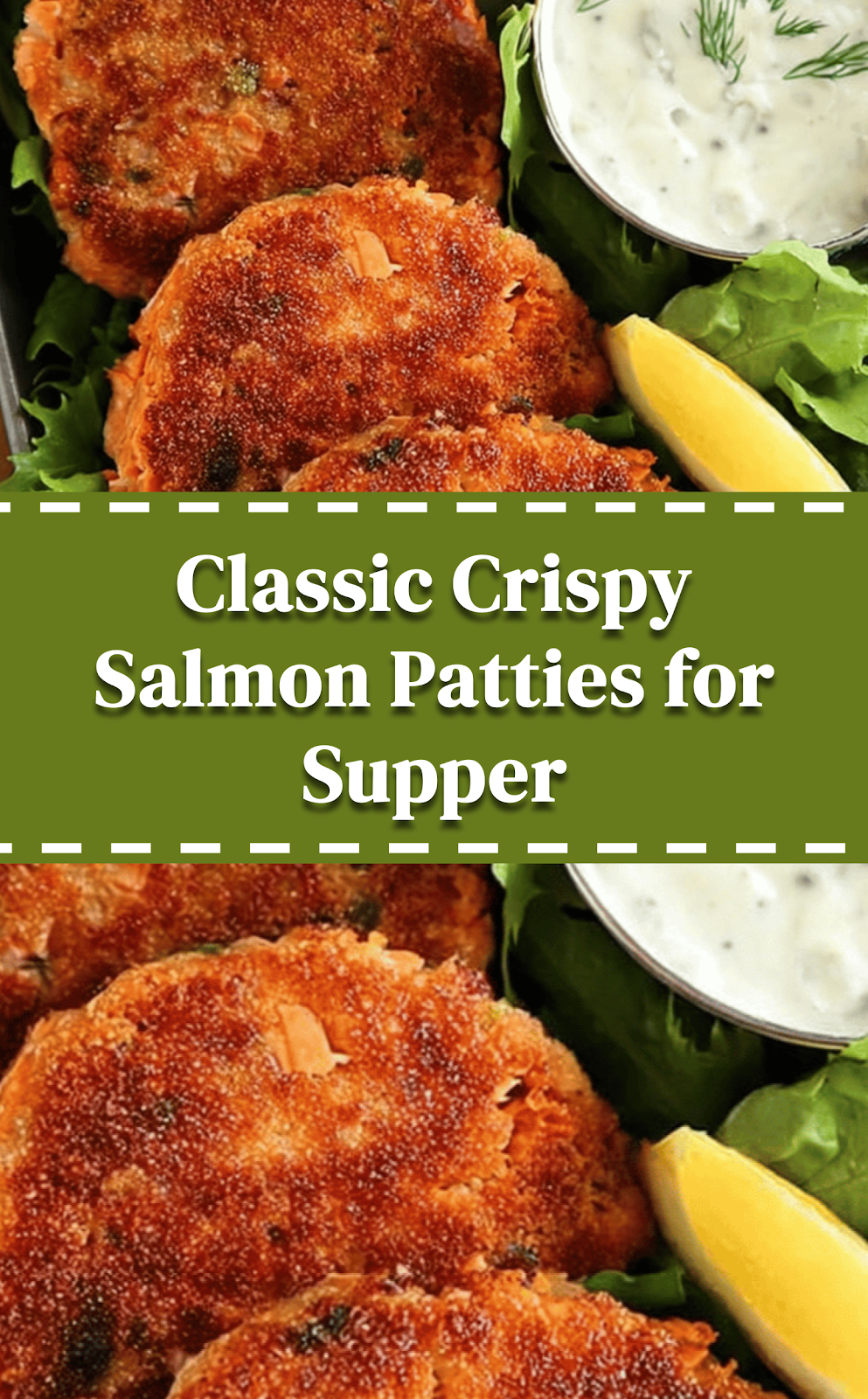 Classic Crispy Salmon Patties for Supper